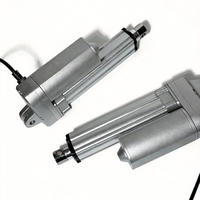 Moteur linéaire électrique DC à aimant permanent étanche haute précision 12V-48V 50-600mm 1500N 2000N 3000N pour appareils électroménagers
