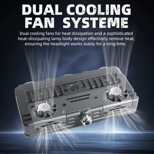 ไฟสปอร์ตไลท์ทรงกลม 5 ดวง S500 Ip68 12V 108W สำหรับออฟโรด ติดตั้งกระจังหน้า ใช้เป็นไฟตัดหมอก - Product Image 3