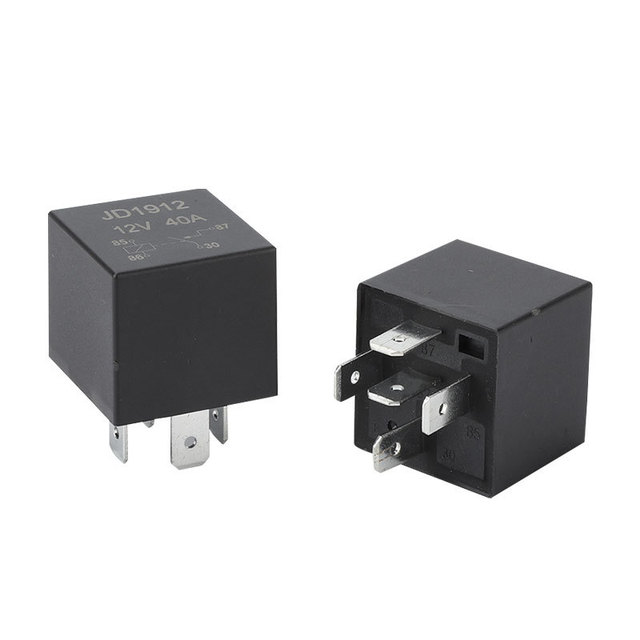 JD191240A  Automotive Relay 40A 12V/24V 4P/5P No Plastic by Electromagnetic Over and Under Voltage