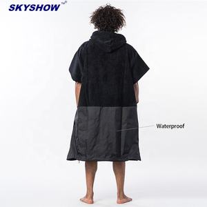 Nuovo arrivo Logo personalizzato spiaggia <span class=keywords><strong>impermeabile</strong></span> nuotata spessa calda fasciatura Surf Poncho asciugamano con Logo - Product Image 2