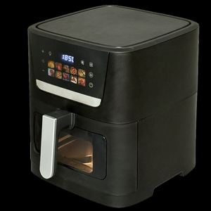 Nouvelle Friteuse à Air Multifonctionnelle Sans Huile 8,5 L 2025 avec Écran Tactile Numérique Coloré, Double Élément Chauffant et Fenêtre Visible - Product Image 2