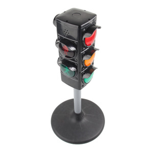 Juego de señales de semáforo de simulación para niños grandes, Escena de modelo de seguridad, semáforos DIY, juguete educativo preescolar - Product Image 6