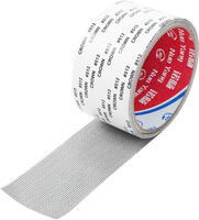 Ruban de réparation auto-adhésif en maille polyester durable pour moustiquaire de fenêtre et réparation de trous de porte