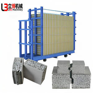 Équipement de panneaux muraux composites en ciment EPS automatique avec boîte de vitesses et moteur, moulage de maçonnerie à poussée verticale de haute précision - Product Image 1