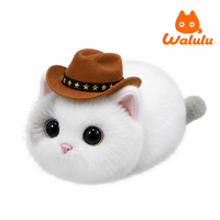Jouet pour chat IA personnalisé, peluche électronique interactive vocale, chat doux pour enfants, cadeau, fabricant en gros