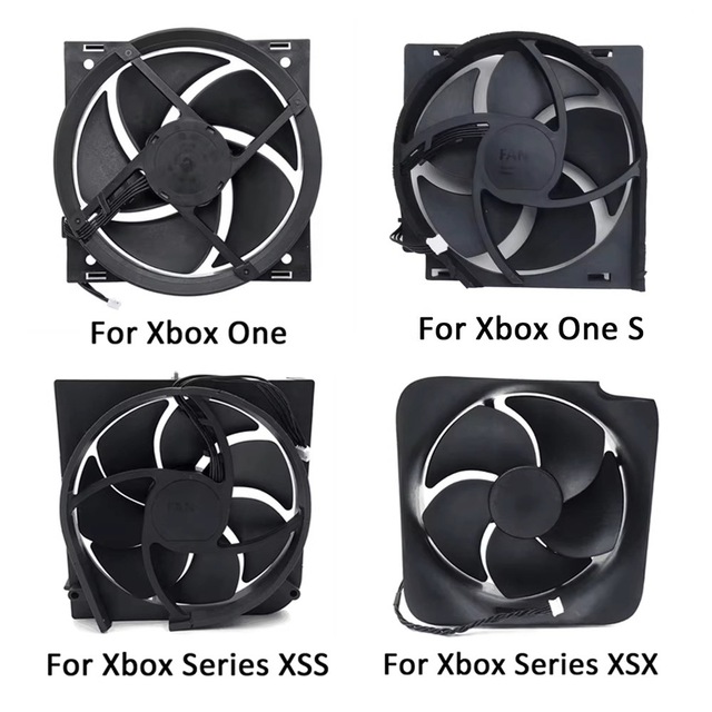 Internal Built-in Cooling Fan for One Slim and Series X/S Console Replacement