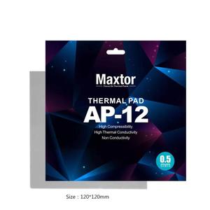 Maxtor 14.8W/MK 120*120*0.5 làm mát <span class=keywords><strong>Pad</strong></span> Maxtor GPU người hâm mộ & làm mát Tấm lót nhiệt gelid Card đồ họa máy tính xách tay - Product Image 2