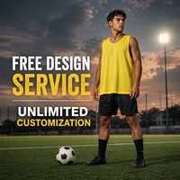 Maillots d'entraînement de football taille standard, gilets d'entraînement universels pour tous les âges