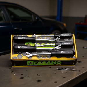 Juego de 5 herramientas Fasano para reparación de carrocerías, mango de acero, kit profesional para remover abolladuras de paneles automotrices - Product Image 3