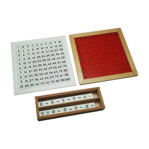 Materiali Montessori, Giocattoli in Legno Prescolare, Attrezzatura Matematica Montessori, Tavola di Pitagora, Giocattoli Educativi per l'Apprendimento della Moltiplicazione - Product Image 6