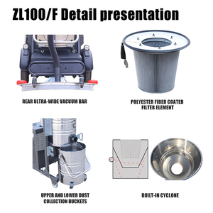 Máy hút bụi công nghiệp dạng xoáy, hút khô và ướt Boshuo - Product Image 4