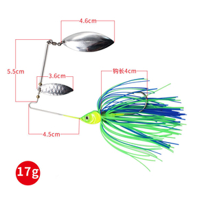 SNEDA – leurres de pêche 17g, Chatterbait, spinnerbait, appât sans mauvaises herbes, buzzer, Wobbler, Chatterbait pour bar, brochet, doré - Product Image 3