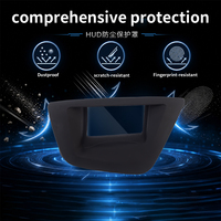 Protection d'écran HUD pour BMW X5, noir mat, silicone + PVC, protection de tableau de bord, découpe précise, résistant à la saleté, anti-rayures, pare-soleil pour voiture