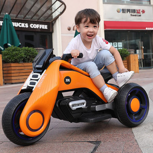 Vélo Électrique pour Enfants Éveil Musical et Ludique avec Lumières LED, Sûr, 3 Roues, Batterie au Lithium, Moteur Sans Balais, Démarrage Léger pour Tout-Petits - Product Image 1