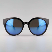 Lunettes de soleil Feirong à prix abordable, personnalisables avec logo, monture ronde classique, cadeau promotionnel, verres PC UV400