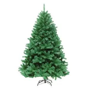 Decorações vendendo quentes 45-300cm Verde Slim Artificial Led Christmas Tree