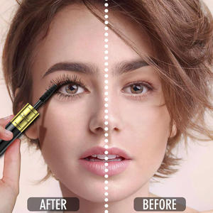 Máscara de Pestañas Personalizada, Natural, Resistente al Agua, Delgada, Rizada, Estilo <span class=keywords><strong>Anime</strong></span>, Negra, Espesa, con Fibra Rizada, Juego de Máscaras de Pestañas, Crema para Pestañas - Product Image 6