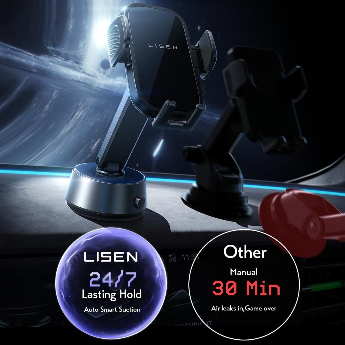 SHUNWEI Cinghia Di Supporto Per Assistenza Auto, Supporto Per Gancio Per Borsa P - Foto 6