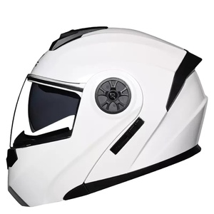 Casques de moto et de véhicules électriques pour hommes et femmes, casques de conduite avec visière relevable pour toutes les saisons - Product Image 4