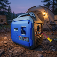 Mini Tragbarer Leiser Geräuscharmer 12V/24V Benzin-Generator Geeignet für Outdoor-Camping, Fahrzeugnutzung und Kompatibilität