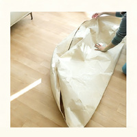 Tapis de protection grand format en PE pour jeux créatifs, feuille artistique sensorielle, housse de protection pour peinture, surface intérieure et extérieure