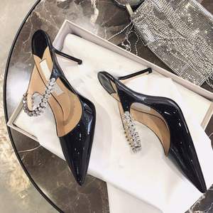 Babouches da Donna <span class=keywords><strong>con</strong></span> Tacco Mules Ciabatte a Punta <span class=keywords><strong>con</strong></span> Fibbie Fantasia Scarpe <span class=keywords><strong>con</strong></span> Tacco per Signore - Product Image 4