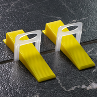 100 Entretoises pour Installation de Carrelage Céramique – Clips de Nivellement pour un Alignement Parfait et une Tenue Forte