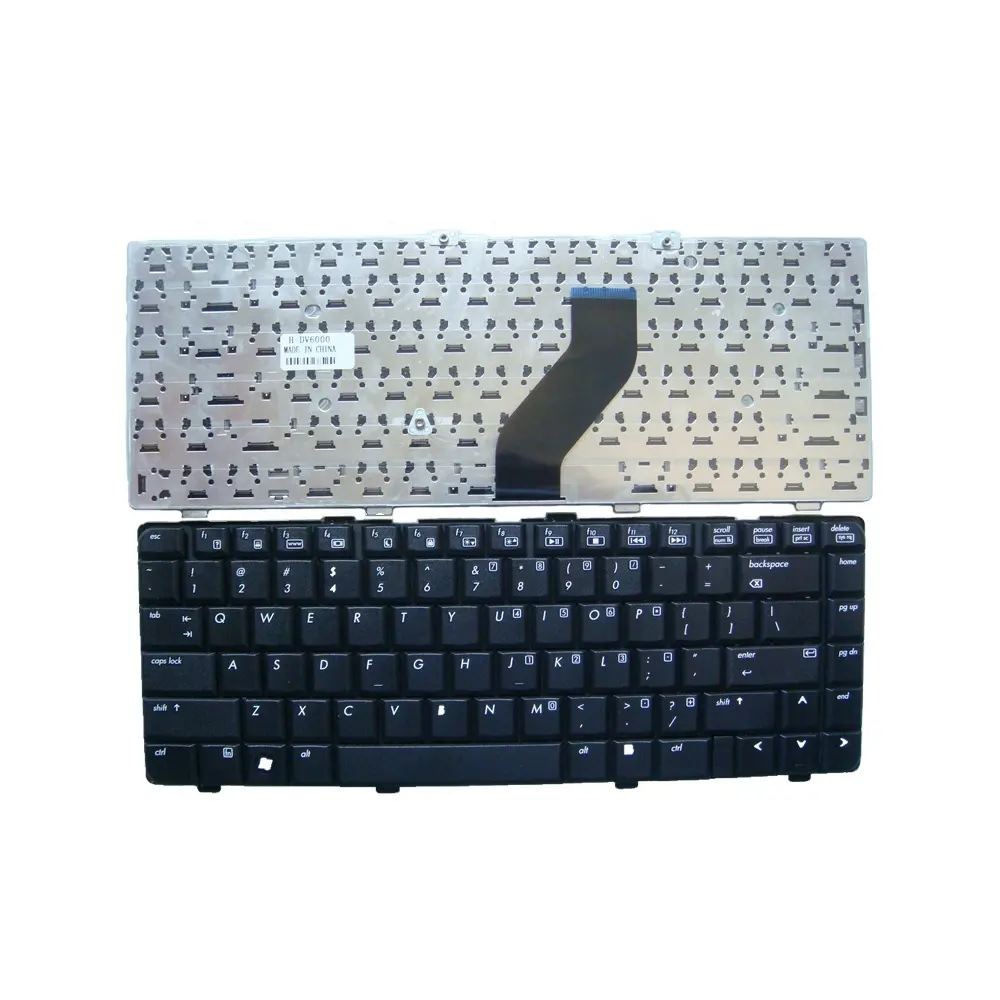 Clavier d'ordinateur portable pour hp pavilion dv6 dv6t dv6-1000 dv6-2000 dv6-2100 série us disposition noir