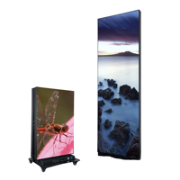 Pantalla Plegable Luminosa de Nuevo Estilo Pingcai, Señalización Digital con Control Inalámbrico, Pantalla LED para Publicidad