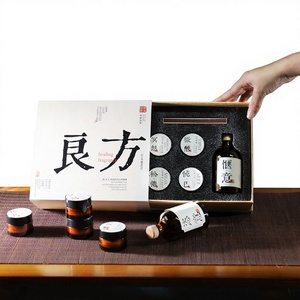 Coffret Cadeau de Bougies d'Aromathérapie Artisanales Sans Flamme sur Ordonnance, Cire de Thé Vintage Chinoise, Parfum d'Ambiance pour la Maison, Cadeau Fête des Pères - Product Image 1
