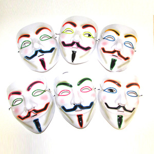 หน้ากากคอสเพลย์เรืองแสง LED สำหรับเทศกาลฮาโลวีนเทศกาล - Product Image 6