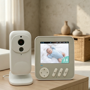 Cámara de seguridad para el hogar, monitorización de bebés, comunicación bidireccional, opción de almacenamiento en la nube, visión nocturna HD - Product Image 1