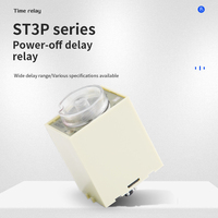 Relay Waktu Penundaan Mati Daya Seri ST3P Terlaris, Timer Listrik Industri yang Dapat Diatur dengan Basis