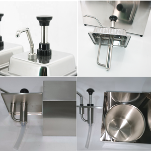 Dispensador de Salsas Heavybao para Comida Rápida, Kétchup, Aceite, Tomate y Soya - Nueva Bomba de Plástico para Pizza y Hamburguesas para Hoteles y Restaurantes - Product Image 3