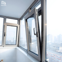 Ventanas Abatibles y Oscilobatientes de Aluminio con Diseño Moderno, Estilo Abatible, Calificadas por Energy Star, Aislamiento Térmico