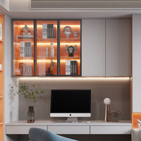 Armoire d'angle moderne BOSNiE pour chambre à coucher, design en L, gain de place, écologique, durable, facile à assembler, armoire sur mesure