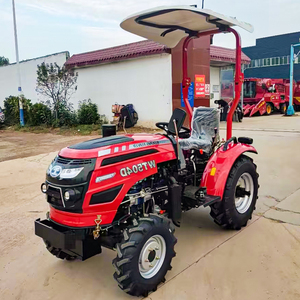 Flash Giá bán 2 4 bánh xe 4x4 nhỏ gọn nông nghiệp Mini vườn trang trại máy kéo Máy đi bộ tay hề Máy cắt máy kéo bánh xích - Product Image 1