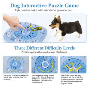 Jouets interactifs couineurs pour chiens de niveau 2, jouets de puzzle sains pour l'entraînement des chiens - Product Image 5