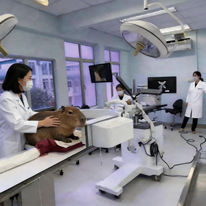 Sistema de Imagenología Veterinaria 3D con Brazo en C, Equipo de Rayos X Móvil CBCT para Clínicas de Cirugía de Animales Pequeños y Grandes - Product Image 3