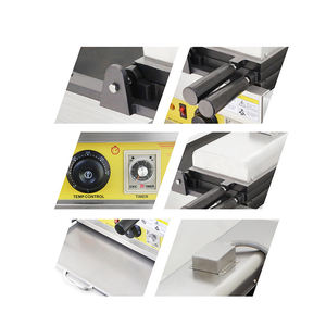 Nouveau fabricant de pièces de monnaie électrique à venir Machine à gaufres de forme ronde 110V 220V EAU USA Japon Thaïlande Corée Arabe <span class=keywords><strong>Philippi</strong></span> - Product Image 5