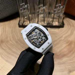 RM 17-01 Men Mechanical <b>Automatic</b> Skeleton Watch, High-Quality Sapphire, Sport Diving Watch, Durable Carbon Fiber Case - Product Image 2