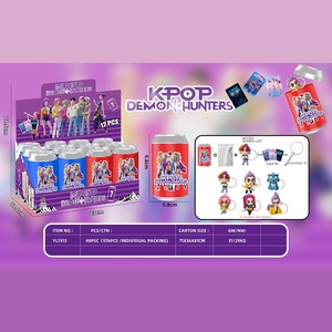 K-<span class=keywords><strong>POP</strong></span> chasseurs de sorcières pour princesse PVC boîte aveugle <span class=keywords><strong>poupée</strong></span> porte-clés pendentif enfants à la mode jouet Figure 1/12 échelle unisexe - Product Image 2
