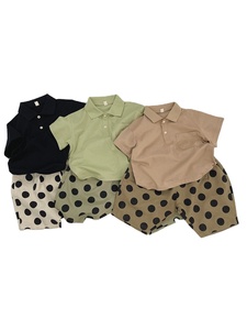 <span class=keywords><strong>Polo</strong></span> à manches courtes pour enfants, nouvelle collection été 2024, couleur unie, simple, pour garçons et filles, t-shirt à col <span class=keywords><strong>polo</strong></span> pour bébé - Product Image 4