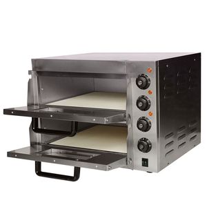 Commerciale A Due Piani di Cottura <span class=keywords><strong>Forno</strong></span> di Colore <span class=keywords><strong>Rosso</strong></span> <span class=keywords><strong>Forno</strong></span> Elettrico Per Pizza - Product Image 6