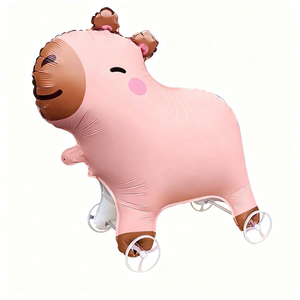 Set di Palloncini Gonfiabili a Forma di Animale con Ruote in Alluminio, Base Rotante per Feste, per Bambini - Product Image 6