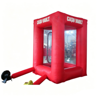 Machine de capture d'argent gonflable publicitaire