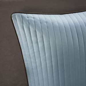 Ensemble de couette 12 pièces en coton, taille King, housse de couette brodée, literie, style classique, utilisation toute saison - Product Image 6