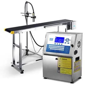 Máquina de codificación, fecha de caducidad en línea, impresora de inyección de tinta Cij, cartón, industrial, precio de fábrica, 2022