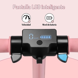 Scooter Eléctrico Plegable para Niños E10s, Marco de Aluminio, Luces LED Dobles, Velocidad Máxima 14 km/h, Autonomía de 60-90 Minutos, Envío desde Almacén en México - Product Image 4