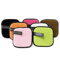 Maange — éponges molles démaquillantes en Fiber carrée, coton, Double face, facile à utiliser, outil de démaquillage